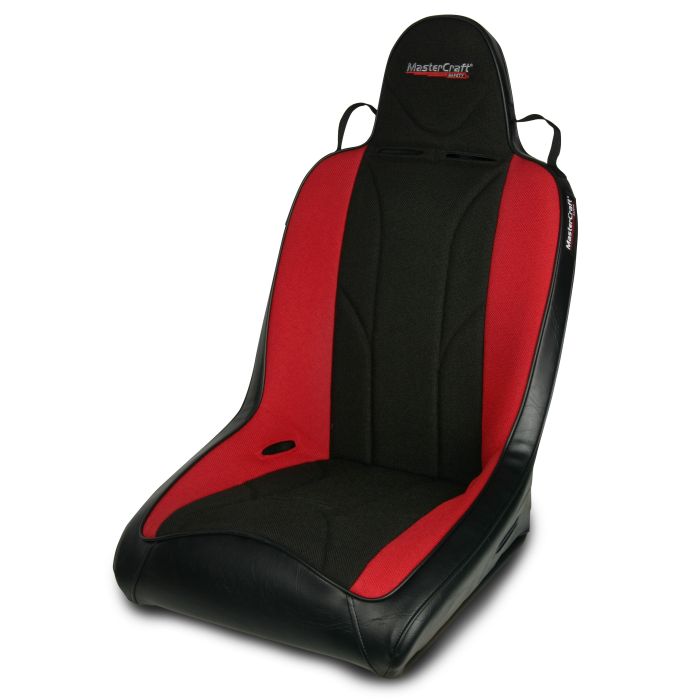 RUBICON FRONT SEAT W/FIXED BLK/RED EA