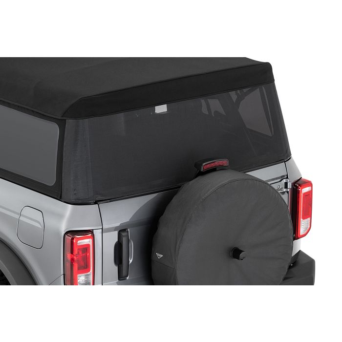 MasterTop 86033101 Rear Window Trail Screen for 21-23 Ford Bronco 4-Door