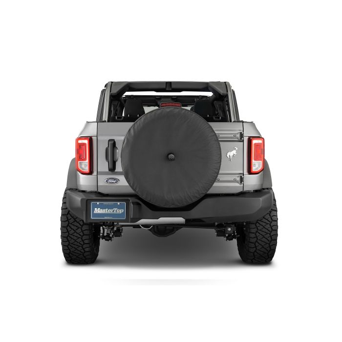 MSP BRONCO 33IN TIRE COVER BLK