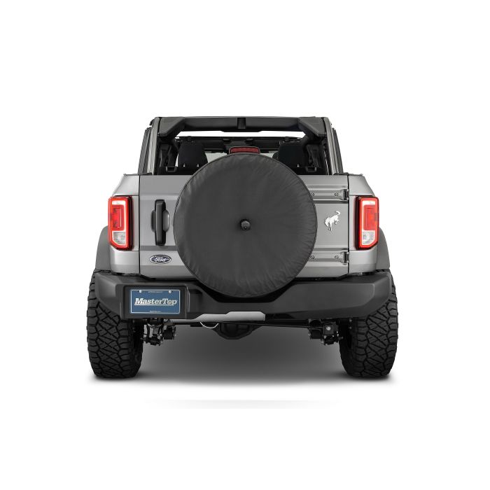 MSP BRONCO 33IN TIRE COVER BLK