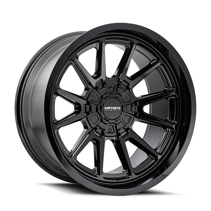 MAYHEM INTREPID 8116 GLOSS BLACK 20X9 5x4.5 w/ 5" BS - 8116-2956B