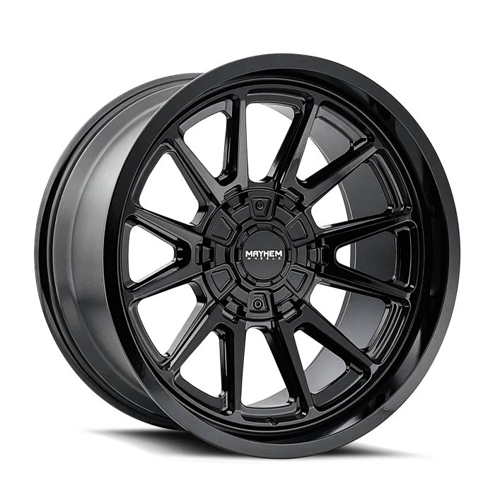 MAYHEM INTREPID 8116 GLOSS BLACK 20X9 5x4.5 w/ 5" BS - 8116-2956B