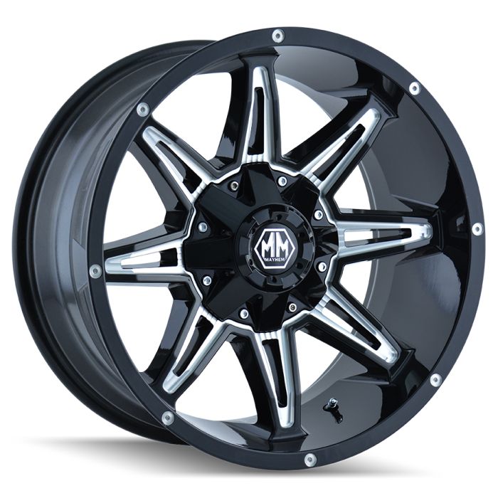 Mayhem  Rampage Series 8090 Wheel for 07-20 Jeep Wrangler JL, JK & Gladiator JT