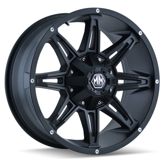 MAYHEM RAMPAGE MT BLK 17X9 5X5 5.7BS