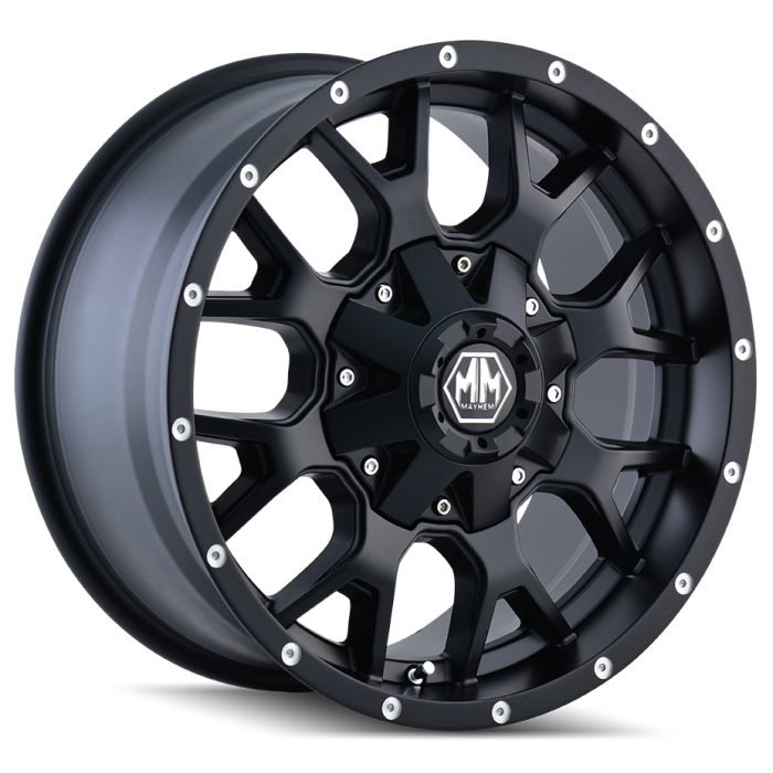 MAYHEM WARRIOR MT BLK 17X9 5X5 4.52BS