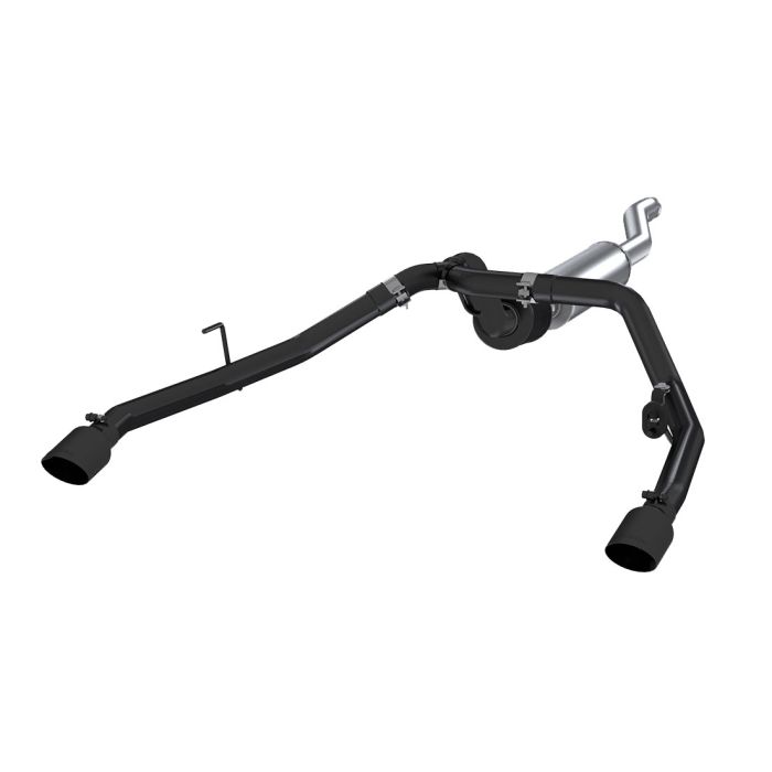 MBRP 2.5IN DUAL CATBACK BLACK JT 3.6L