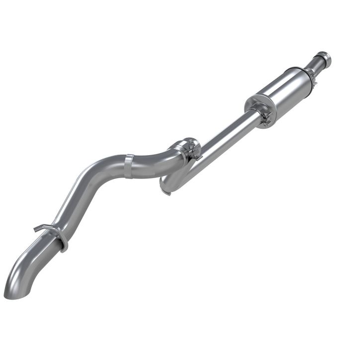 MBRP S5533AL Installer Series 2.5" Aluminized Single Rear Exhaust System for 18-20 Jeep Wrangler JL