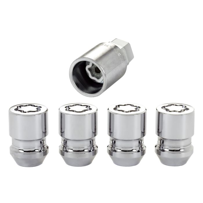 McGard 24157 Chrome Cone Seat Wheel Lock Set for 16-23 Toyota Tacoma