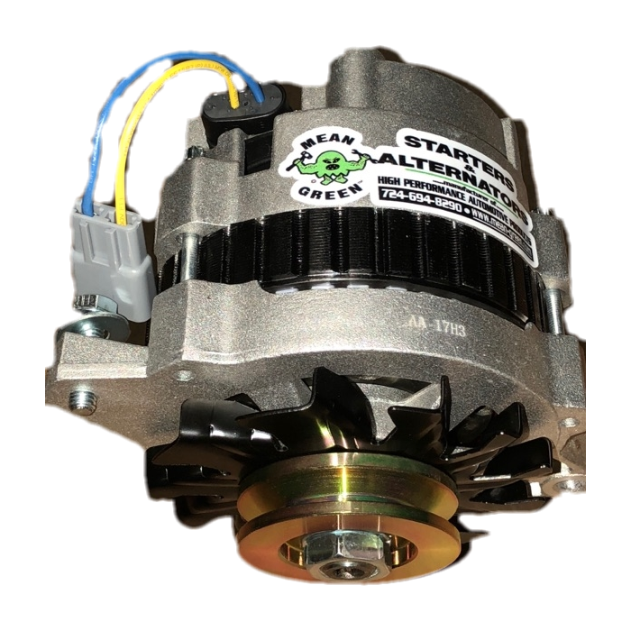 Mean Green MG7127 Alternator for 75-90 Jeep CJ-5, CJ-7, CJ-8 & Wrangler YJ with V-Belt