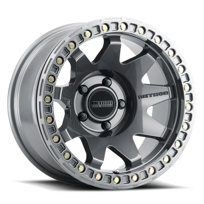 Method Race Wheels 108  Beadlock - Gloss Titanium