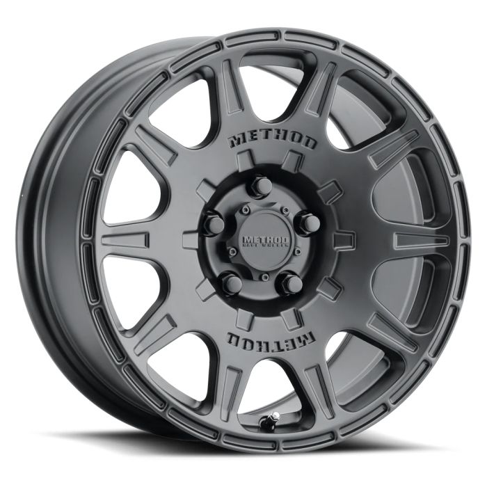 MR502 RALLY, 17x8, +38mm Offset, 5x4.5, 67.1mm Centerbore, Matte Black