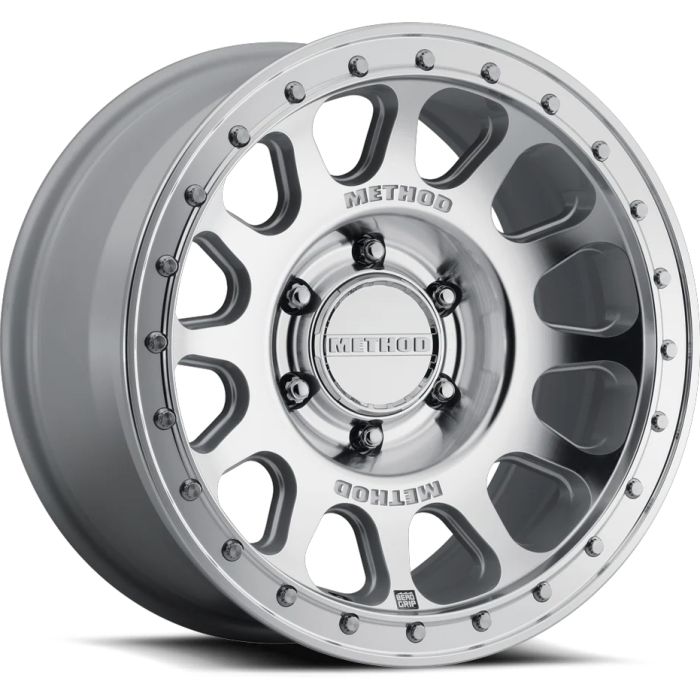 MR709 HD Bead Grip, 18x9, 6x5.5, Machined - Clear Coat Ford Bronco