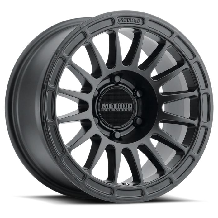 Method Race Wheels MR31477512530 Standard Series 314 Wheel 17x7.5 with 5.50in Backspace Matte Black for 87-06 Jeep Wrangler YJ & TJ