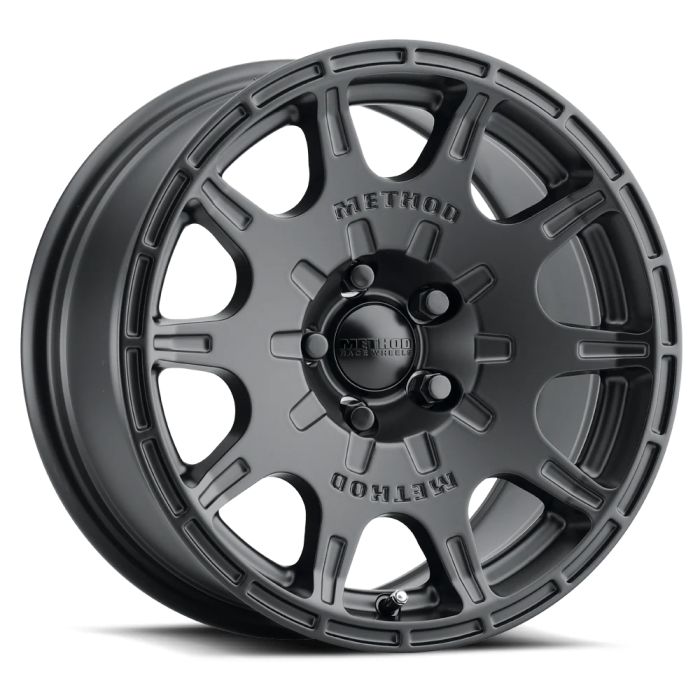 Method Race Wheels MR50257012515SC Standard Series 502 VT-Spec Rally Wheel 15x7 with 4.60in Backspace Matte Black for 87-06 Jeep Wrangler YJ & TJ