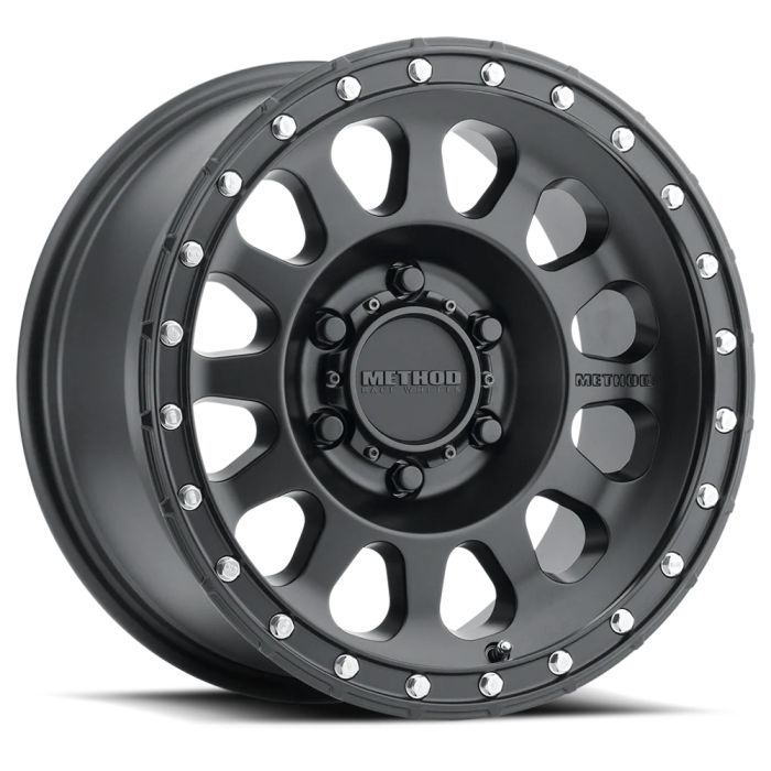 MR315, 17x9, -12mm Offset, 5x5, 71.5mm Centerbore, Matte Black