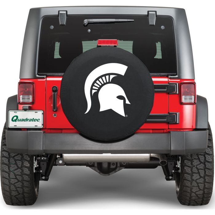 HBS TIRE COVER MICHIGAN ST 32X12 BLK