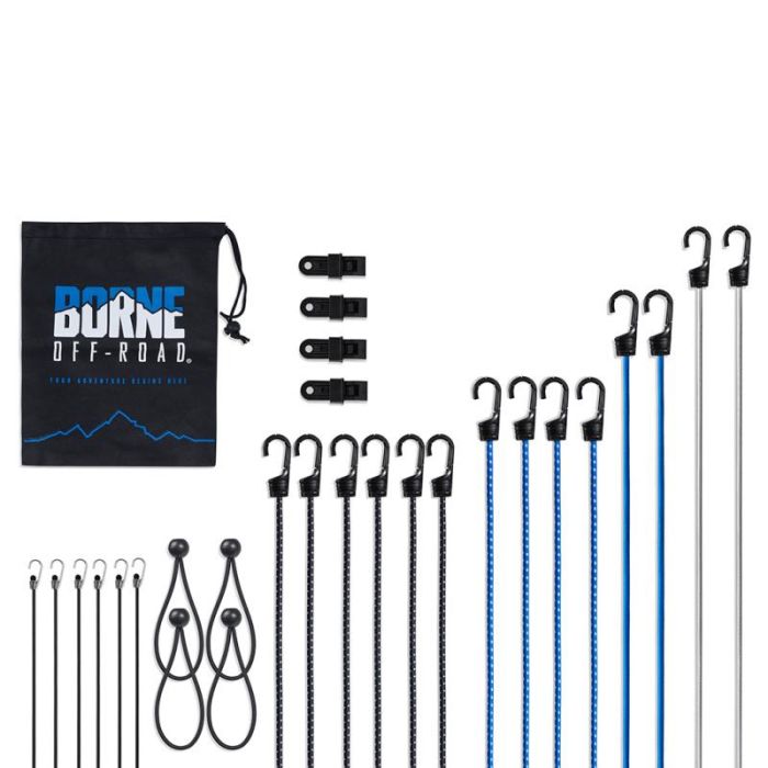 Mishimoto BNRTC-BNG-28 28-Piece Bungee Cord Set 