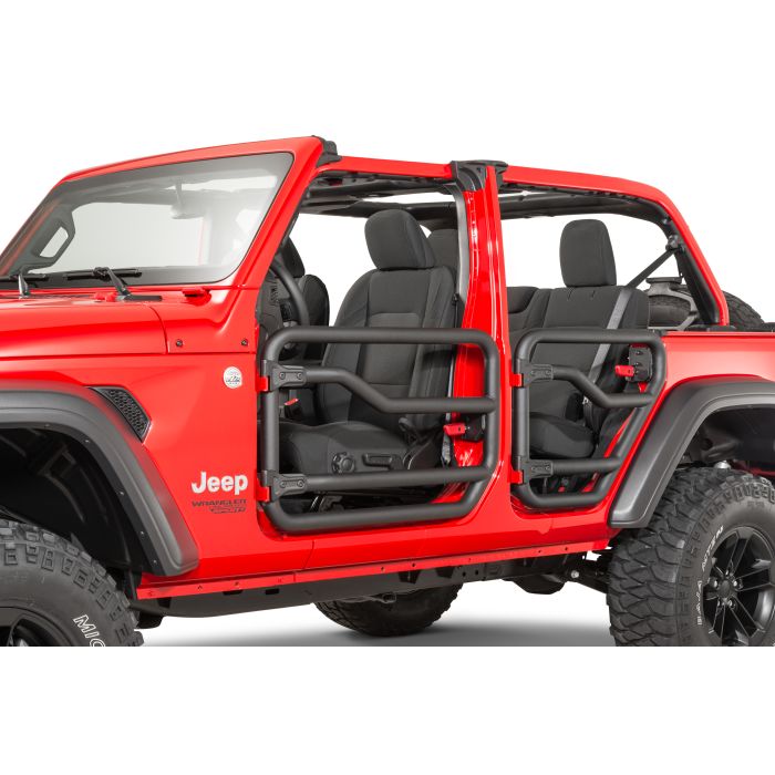 Mopar 77072498AB Front and Rear Tube Doors for 18-21 Jeep Wrangler JL Unlimited & Gladiator JT