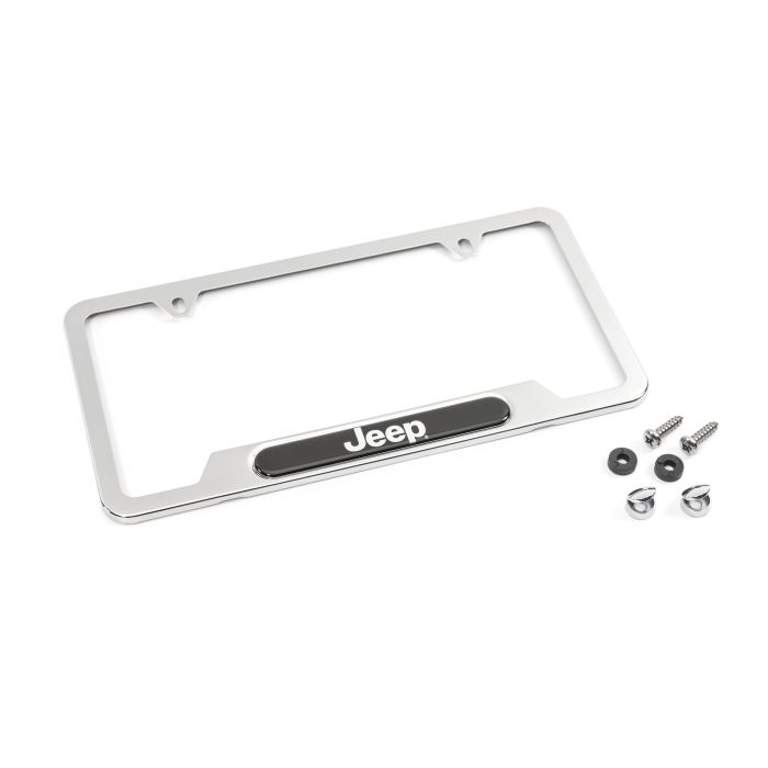 82213252AB - MOPAR LICENSE PLATE FRAME BLK LOGO