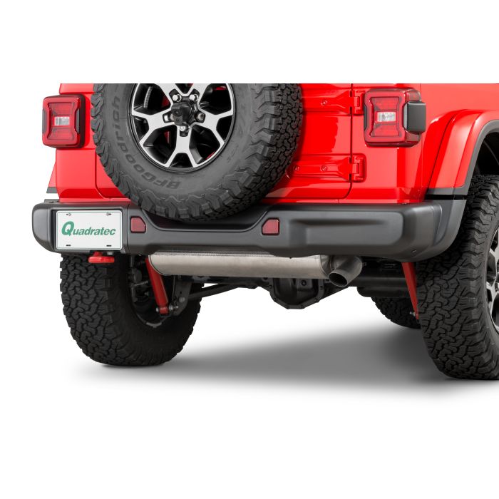 Mopar 82215342 Rubicon Rear Bumper in Steel  for 18-20 Jeep Wrangler JL