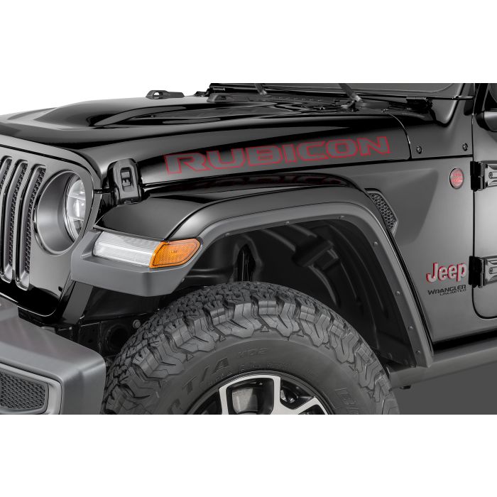 Mopar 6BM451XFAB Rubicon Hood Decal Graphic for 18-21 Jeep Wrangler JL & Gladiator JT