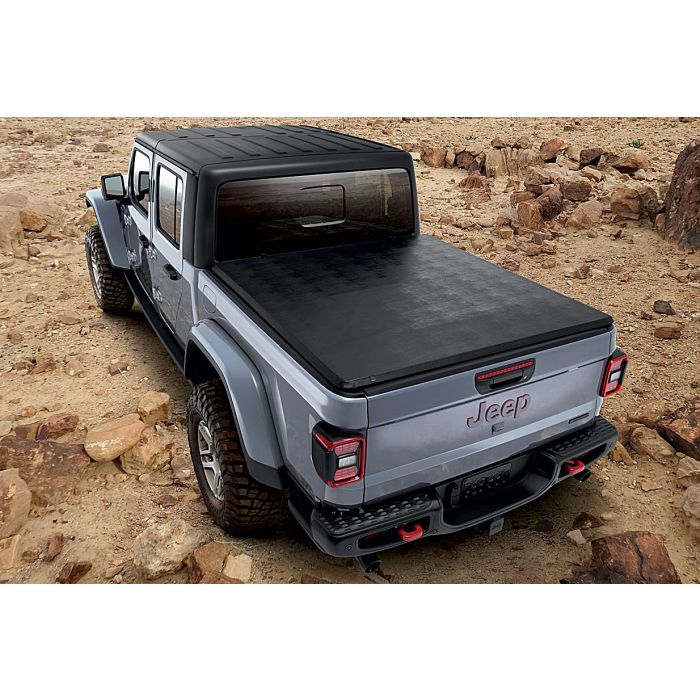 Mopar  Soft Fold-Up Tonneau Bed Cover for 20-21 Jeep Gladiator JT