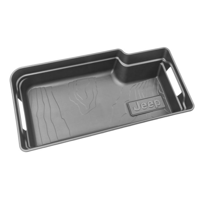 Mopar 82215670AC Rear Cargo Tub Liner for 18-20 Jeep Wrangler JL with Diesel Engines