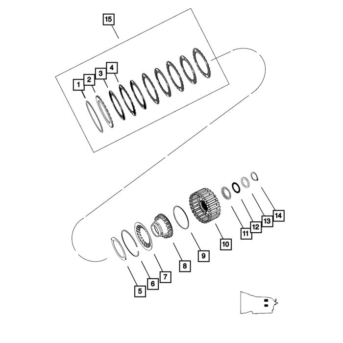 Mopar 52108148AA Bearing Retainer  for 12-18 Jeep Wrangler JK Rubicon, Sahara, Sport, Sport S, Unlimited Rubicon, Unlimited Sahara, Unlimited Sport, & Unlimited Sport S