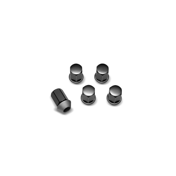 Mopar 82216113AA Black Lug Nut Kit for 18-22 Jeep Wrangler JL and Gladiator JT