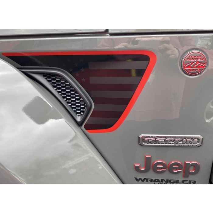 Mopar 68510818AA Front Fender Decal-Left for 2020 Jeep Wrangler JL & 20-26 Gladiator JT
