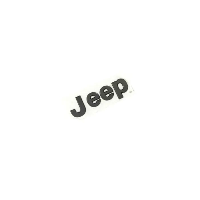 Mopar 68441751AA Front Fender "Jeep" Nameplate in Dark Gray for 18-19 Jeep Wrangler Unlimited JL Moab & Sahara