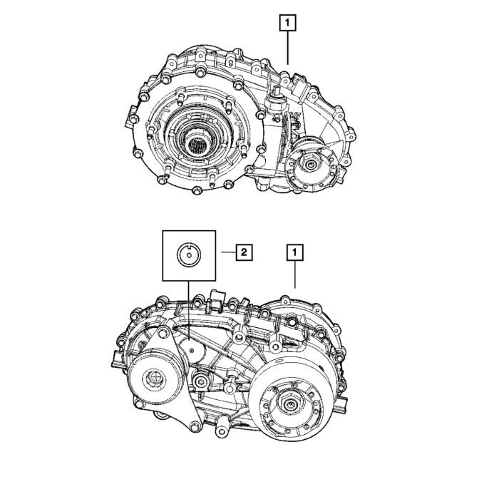 Mopar R2123503AC Np241 Transfer Case, Remanufactured for 12-18 Jeep Wrangler JK