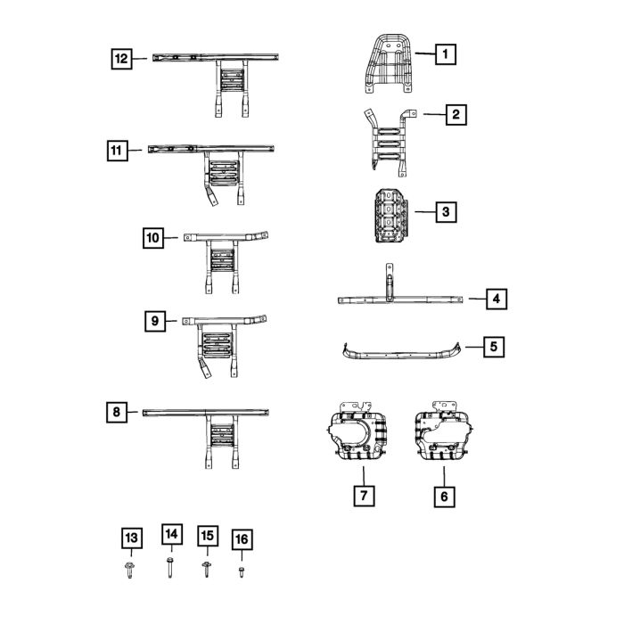 Mopar 68302529AC Urea Tank Skid Plate  for 20-23 Jeep Wrangler Unlimited  JL Diesel 