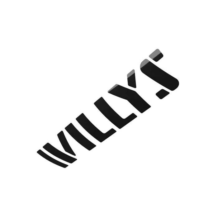 Mopar 6ZX67RXFAA Willys Hood Decal for 20-27 Jeep Wrangler JL & Gladiator JT