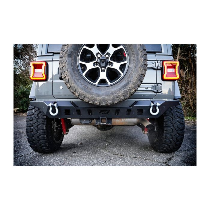 Motobilt MB1092 Crusher Rear Bumper for 18-26 Jeep Wrangler JL 