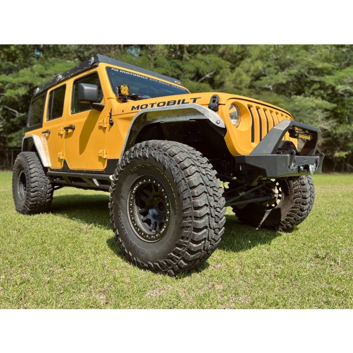 Motobilt MB1196-A  Aluminum Front Highline Fenders   for 18-26 Jeep Wrangler JL & Gladiator JT 