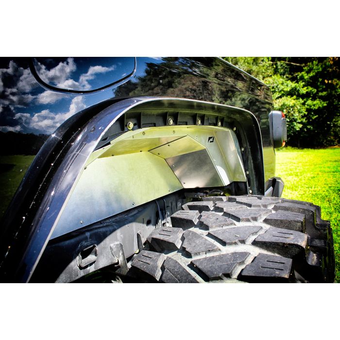 Motobilt MB1114 Rear Aluminum Inner Fender Kit for 20-26 Jeep Gladiator JT 