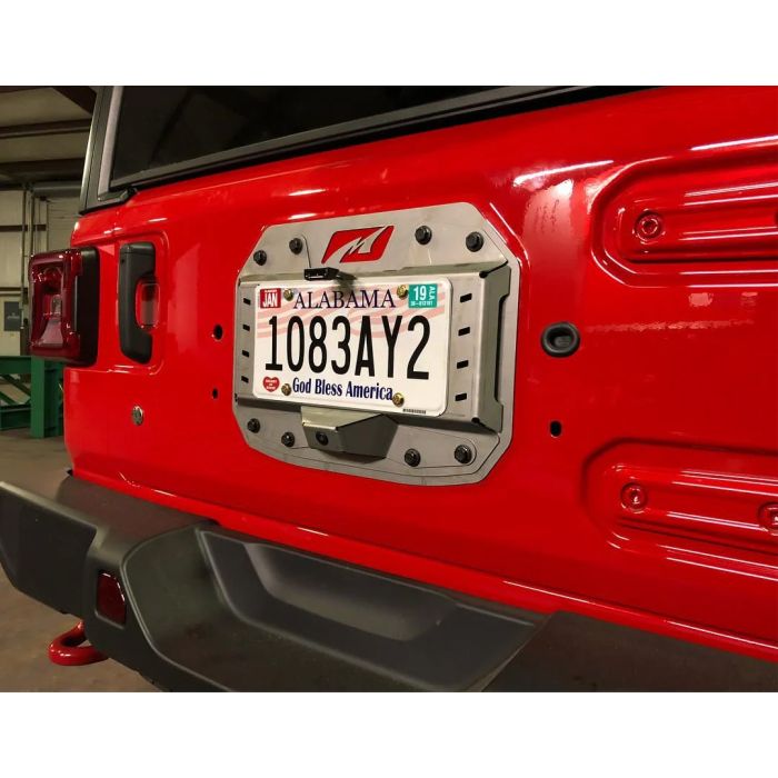 Motobilt MB1077-LD-PL6 Spare Tire Delete Kit for 18-26  Jeep Wrangler JL