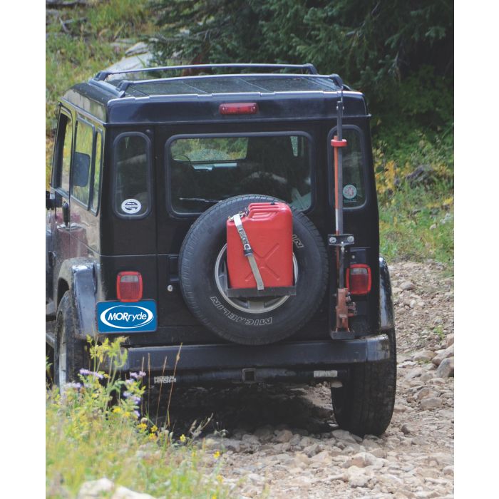 MORryde  Spare Tire Jerry Can Mount for 87-18 Jeep Vehicles