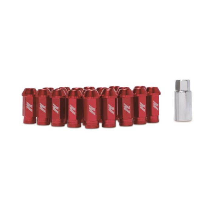 MISHI LOCKING LUGS 1/2 IN X 20 21PC RED