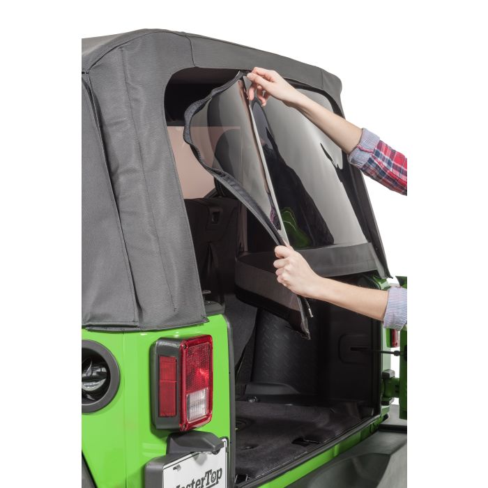 MasterTop  Replacement Rear Window  for 07-18 Jeep Wrangler JK with Original Mopar Soft Top