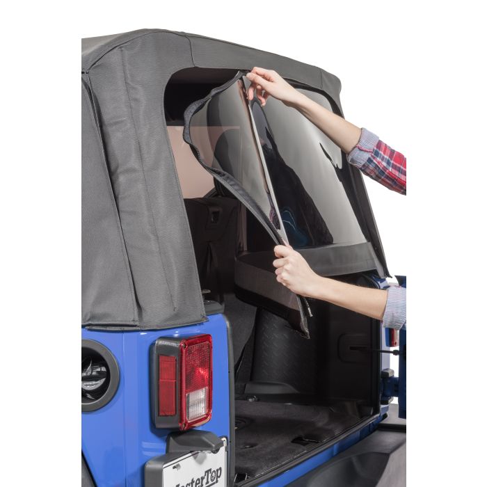MasterTop  Replacement Rear Window  for 07-18 Jeep Wrangler JK with Original Mopar Soft Top