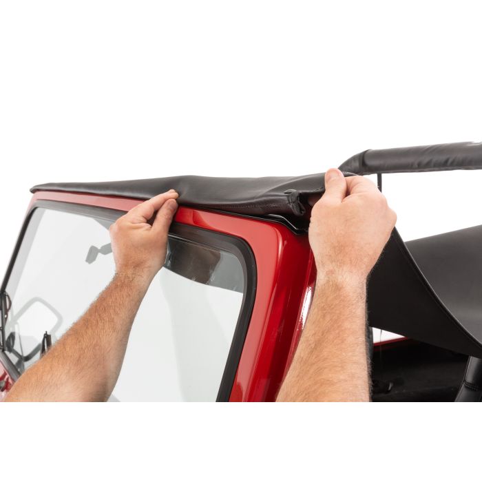 Whitco  Strap Style Bimini Top for 78-91 Jeep CJ7 & Wrangler YJ