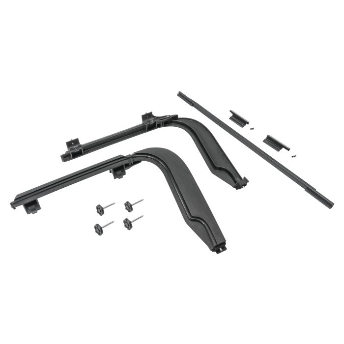 MasterTop 15420201 Door Surround with Tailgate Bar Kit for 97-06 Jeep Wrangler TJ & Wrangler Unlimited LJ