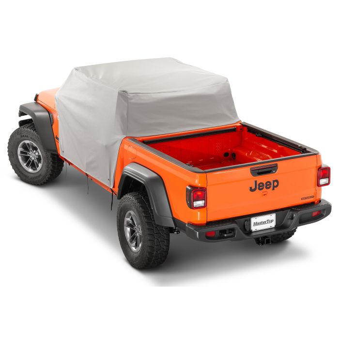 MasterTop 11110709 Full Door Cab Cover For Jeep Gladiator JT with hard or soft top removed