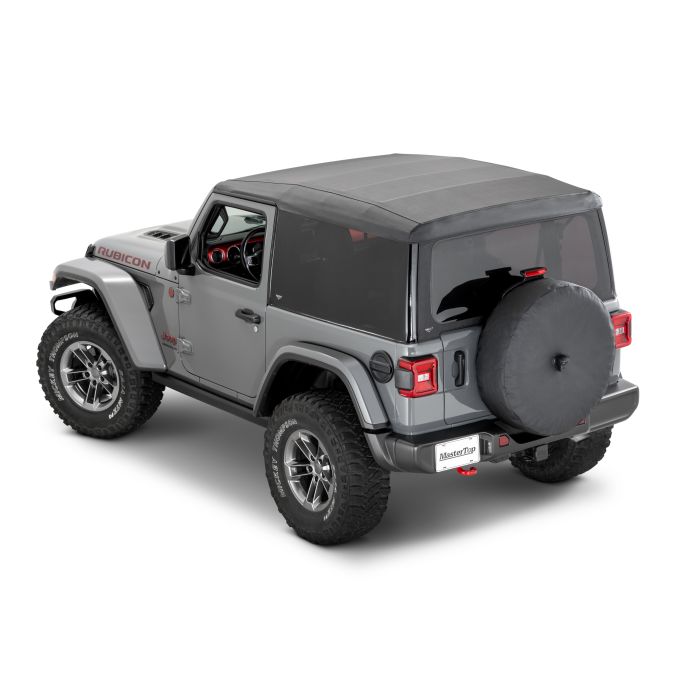 MasterTop  Full View Window Repair System  for 18-25 Jeep Wrangler JL 2-Door with Factory Soft Top
