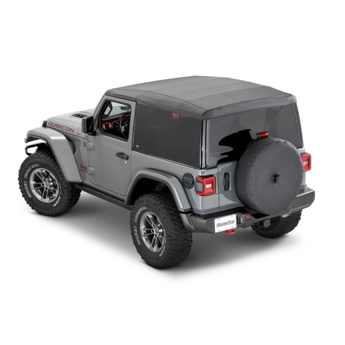 MasterTop  Full View Window Repair System  for 18-21 Jeep Wrangler JL 2-Door with Factory Soft Top