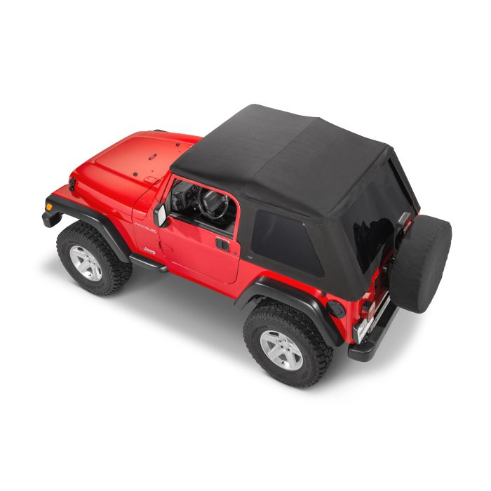 MasterTop  SkyMaster® Fastback Fabric Only Replacement Soft Top for 97-06 Jeep Wrangler TJ