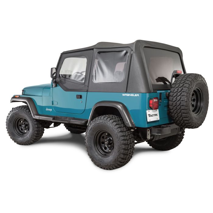 TACTIK REPLACE TOP W/DRS TINT YJ BK DIA