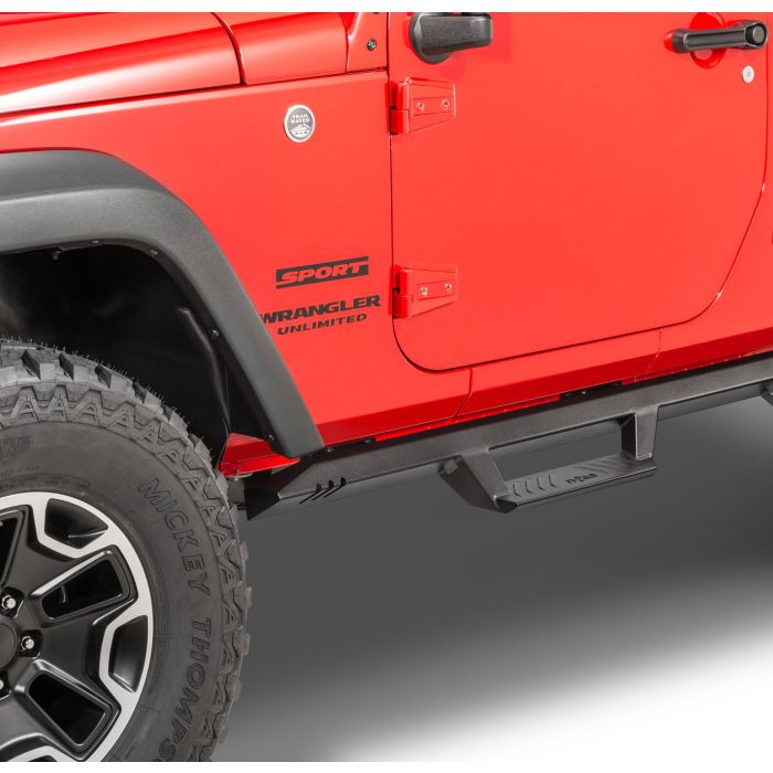 N-FAB EXJ072-TX EpYx Side Steps for 07-18 Jeep Wrangler JK 2-Door